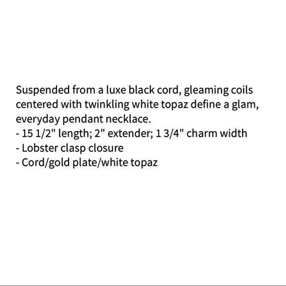 SALE!! Elizabeth and James Maeve Pendant Necklace - Picture 4 of 10